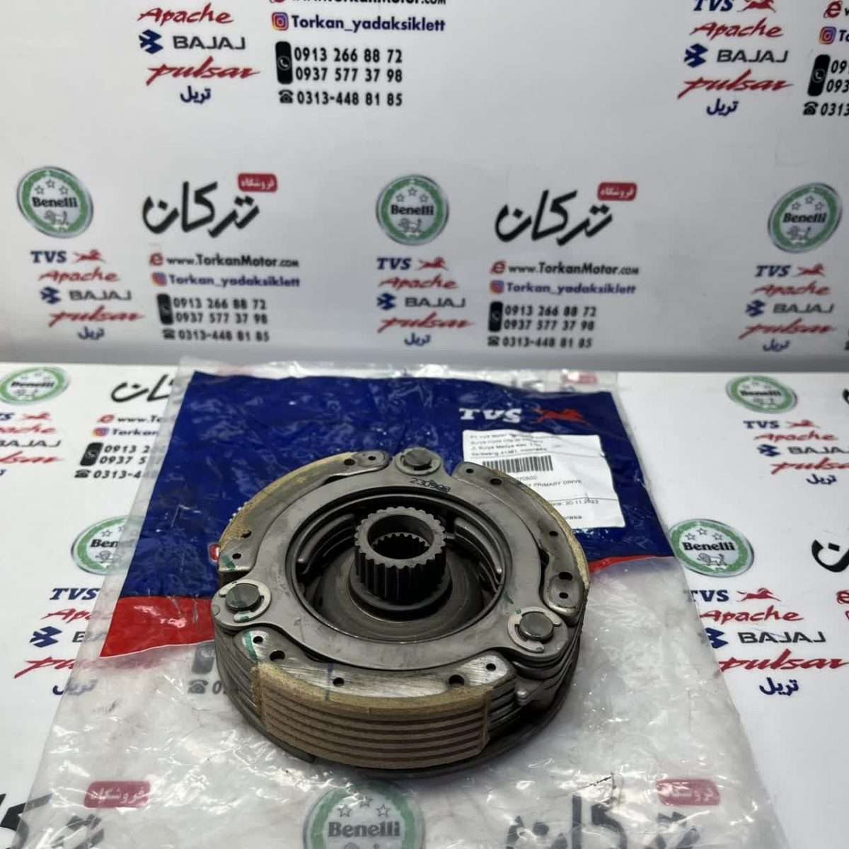 لنت کلاچ کامل TVS راکس و NEO نئو اصلی - تصویر 2