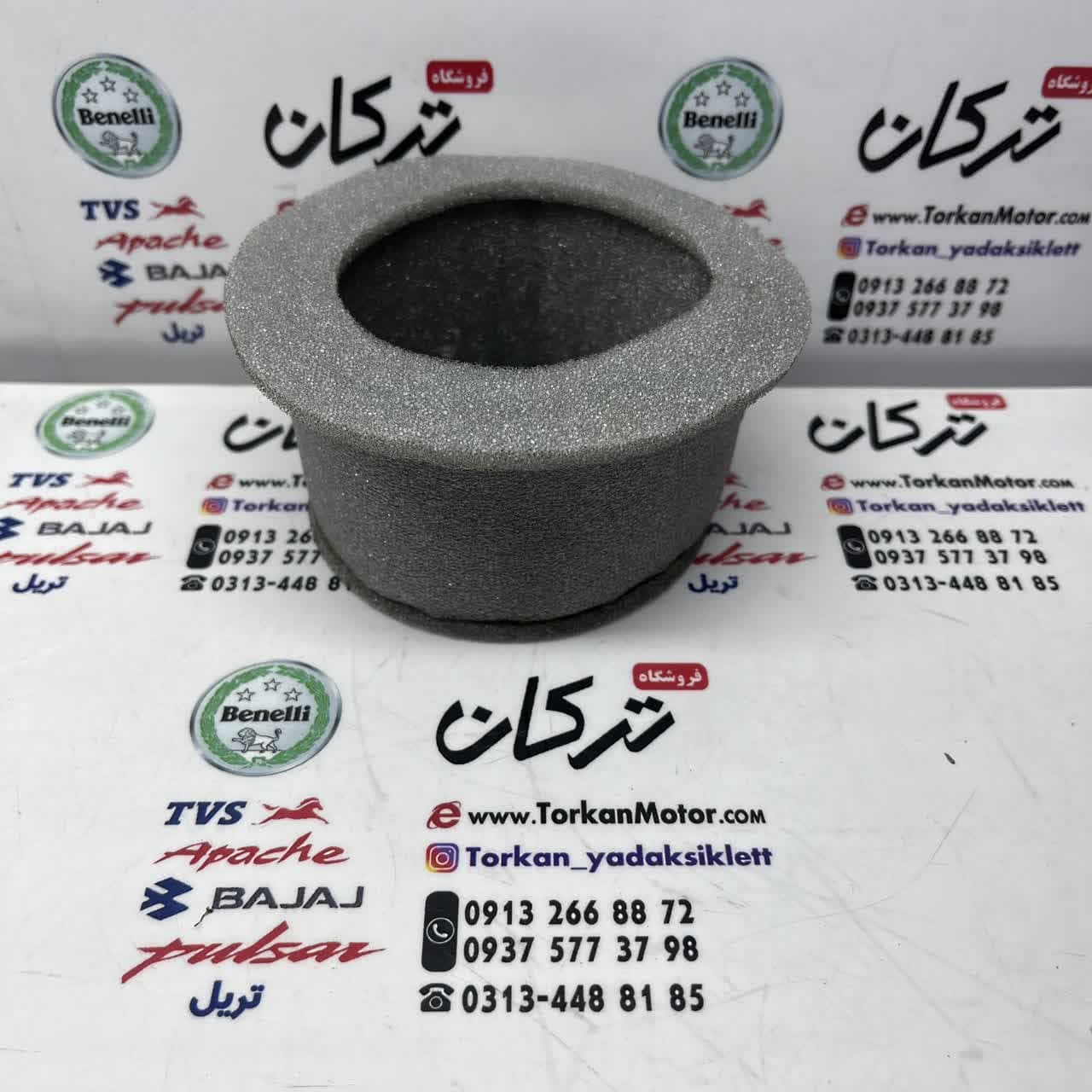 photo_2024-05-08_17-48-28 فیلتر ( ابر ) هواکش موتور بنلی کیوی CITY 150 ته بسته - Image 1