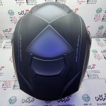 کلاه کاسکت ایمنی فک متحرک عینک دار خارجی مارک ردلاین خط طوسی مات جدید کد 937 - Image 2