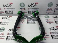 هند گارد ( محافظ ) سر دسته فرمان انواع موتورسیکلت ها سبز کربن (جفتی) تمام فلز
