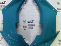 قاب ( کاور ) فلاپ بغل چراغ ( بلوری ) موتور طرح ایروکس و nvx ( سبز ابی فیروزه ای براق ) اتاق جدید ( جفت )