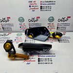اینه اسپرت سر فرمان رنتال cnc طلایی (جفتی)