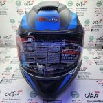 کلاه کاسکت ایمنی فک متحرک عینک دار خارجی مارک ردلاین خط اسپرت ابی مات کد 937 - Image 4