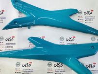 قاب X ایکس ( کاور ) گیتاری زیر زین موتور طرح ایروکس و nvx ( سبز ابی فیروزه ای براق ) قسمت پایین اتاق جدید ( جفت ) بدون ارم