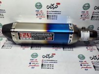 اگزوز قهرمانی برند 6 گوش دهنه صاف سایلنس دار ( نیمه 7 رنگ )