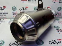 اگزوز قهرمانی برند اکروپاویچ باتومی کوتاه استیل