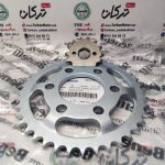 دنده ( طبق ) زنجیر چرخ عقب و جلو موتور بنلی کیوی CITY 150 انژکتور ( اصلی ) - Image 2