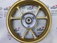 رینگ چرخ عقب موتور طرح ایروکس و nvx ( طلایی ) لنتی