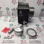 سیلندر با رینگ و پیستون ( پستان ) موتور بنلی 150 قدیم کاربرات و انژکتور ( کیفیت درجه 1 ) - Image 3