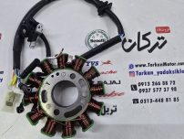 بوبین ( دستگاه ) سیم پیچی برق موتور طرح کلیک و طرح ایروکس 12 بوبین حفره دار ( کیفیت درجه 1 )