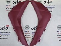 لچکی فلاپ ( قاب ) بغل چراغ طرح کلیک کویر s2 نیوفیس زرشکی ( جفت ) بزرگ