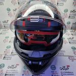 کلاه کاسکت ایمنی فک متحرک عینک دار خارجی مارک ردلاین قرمز اسپرت کد 11-960 - Image 2