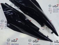 قاب ( کاور ) گیتاری زیر زین موتور طرح کلیک 170 و واریو 170 و 160 ( مشکی براق ) ( جفت ) خارجی