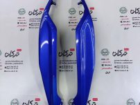 قاب ( کاور ) گیتاری زیر زین موتور طرح ایروکس و nvx ( ابی کاربنی ) قسمت بالا اتاق جدید ( جفت ) بدون ارم