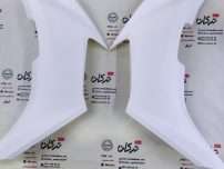 قاب ( کاور ) فلاپ بغل چراغ ( بلوری ) موتور طرح ایروکس و nvx ( سفید مات ) اتاق جدید ( جفت )