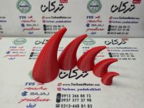شاخ تزیینی کلاه کاسکت قرمز 5 عددی