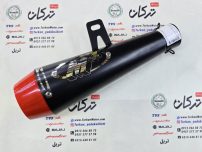اگزوز قهرمانی برند M4 مشکی ( سر قرمز )