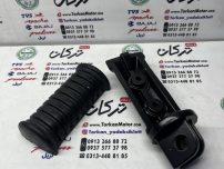 جا پایه جلو موتور اونجر همراه لاستیک جا پایه اصلی مشکی ( راست )