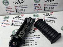 جا پایه جلو موتور اونجر همراه لاستیک جا پایه اصلی مشکی ( چپ )